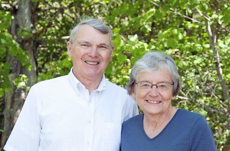 a picture of Marshall and Barb Siddall, Ethnos Canada missionaries